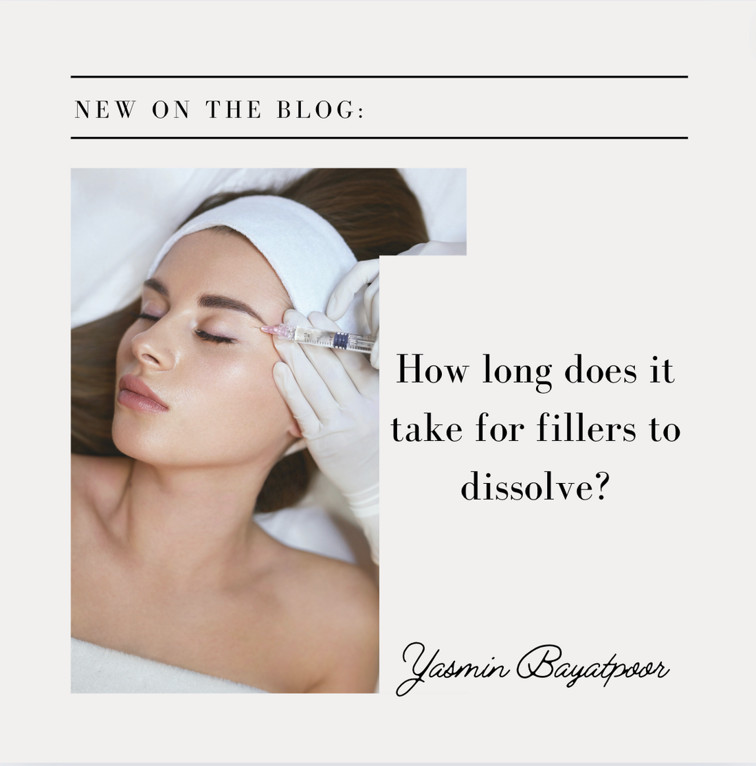 HOW LONG DOES IT TAKE FOR DERMAL FILLERS TO DISSOLVE?